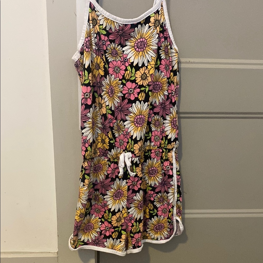 Forever 21 Kids Floral Print Romper